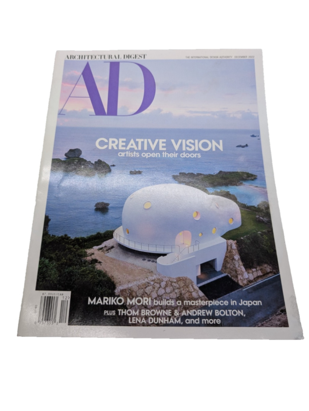Architectural Digest Magazine December 2022 - Lena Dunham